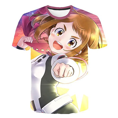 Inspired by My Hero Academia / Boku No Hero Cosplay Cosplay Costume T-shirt Terylene Graphic Printing Harajuku Graphic T-shirt For Women's / Men's
Inspired by My Hero Academia / Boku No Hero Cosplay Cosplay Costume T-shirt Terylene Graphic Printing Harajuku Graphic T-shirt For Women's / Men's