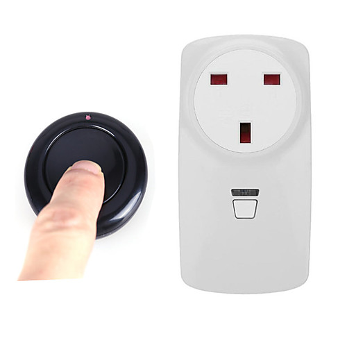 AC110V 220V 1CH remote control Socket/10A relay /use for light/lamp /motor power ON OFF /Learning code UK plug 433mhz
AC110V 220V 1CH remote control Socket/10A relay /use for light/lamp /motor power ON OFF /Learning code UK plug 433mhz