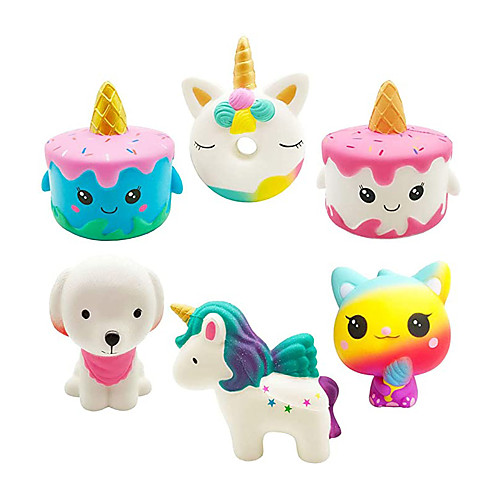 Unicorn Squishies Toy Set - Jumbo Narwhale Cake,Unicorn Cake,Unicorn Donut,Dog,Unicorn Horse,Ice Cream Cat Kawaii Slow Rising Squishy Toys for Kids Party Favors(6 Packs)
Unicorn Squishies Toy Set - Jumbo Narwhale Cake,Unicorn Cake,Unicorn Donut,Dog,Unicorn Horse,Ice Cream Cat Kawaii Slow Rising Squishy Toys for Kids Party Favors(6 Packs)