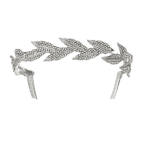 Wedding Bridal Alloy Headpiece with Rhinestone 1 Piece Wedding / Special Occasion Headpiece
Wedding Bridal Alloy Headpiece with Rhinestone 1 Piece Wedding / Special Occasion Headpiece