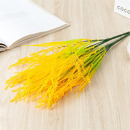 Simulation Plastic Rice And Wheat Ear Flower Arrangement With Grass 5 A Bunch 40cm
Simulation Plastic Rice And Wheat Ear Flower Arrangement With Grass 5 A Bunch 40cm
