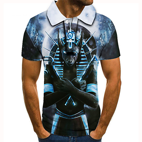 Men's Golf Shirt Tennis Shirt 3D Print Graphic Prints Monster Button-Down Short Sleeve Street Tops Casual Fashion Cool Blue / Sports
Men's Golf Shirt Tennis Shirt 3D Print Graphic Prints Monster Button-Down Short Sleeve Street Tops Casual Fashion Cool Blue / Sports