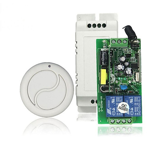 AC110V 220V 2CH Relay Switch /10A Relay/Learning Code Receiver For Light/LED Power ON OFF / 433mhz
AC110V 220V 2CH Relay Switch /10A Relay/Learning Code Receiver For Light/LED Power ON OFF / 433mhz
