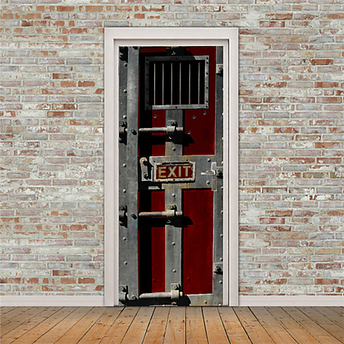 3D 2pcs Self-adhesive Creative Door Stickers Living Room Bedroom Diy Decorative Home Waterproof Wall Stickers 77x200cm
3D 2pcs Self-adhesive Creative Door Stickers Living Room Bedroom Diy Decorative Home Waterproof Wall Stickers 77x200cm