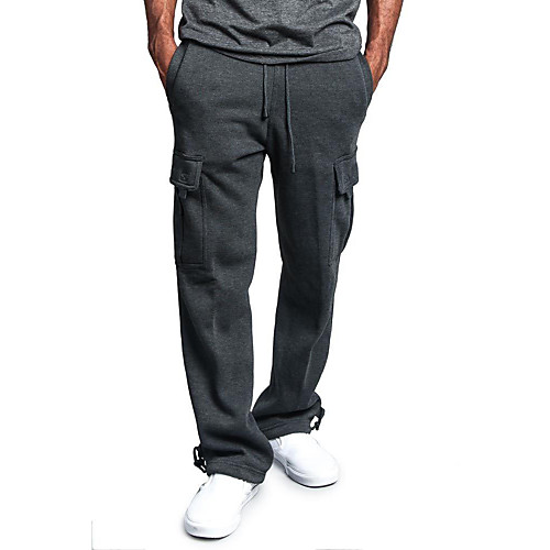 Men's Simple Casual / Sporty Outdoor Sports Plus Size Loose Daily Pants Chinos Pants Solid Color Full Length Pocket Army Green White Light gray Black Dark Gray / Drawstring
Men's Simple Casual / Sporty Outdoor Sports Plus Size Loose Daily Pants Chinos Pants Solid Color Full Length Pocket Army Green White Light gray Black Dark Gray / Drawstring