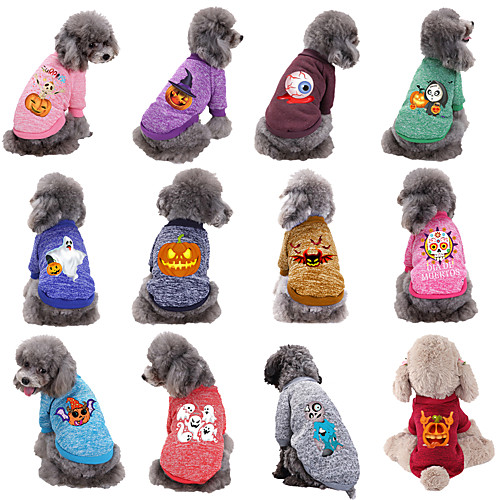Dog Cat Halloween Costumes Sweatshirt Dog clothes Skull Pumpkin Plague Doctor Cosplay Funny Party Halloween Winter Dog Clothes Puppy Clothes Dog Outfits Warm 1 Purple Red Costume for Girl and Boy Dog
Dog Cat Halloween Costumes Sweatshirt Dog clothes Skull Pumpkin Plague Doctor Cosplay Funny Party Halloween Winter Dog Clothes Puppy Clothes Dog Outfits Warm 1 Purple Red Costume for Girl and Boy Dog