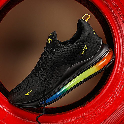 Men's Air Cushion Running Shoes Basketball Shoes Flyknit Breathable Trainer Sneakers Non-slipping Shock Absorbing Ankle Boots
Men's Air Cushion Running Shoes Basketball Shoes Flyknit Breathable Trainer Sneakers Non-slipping Shock Absorbing Ankle Boots