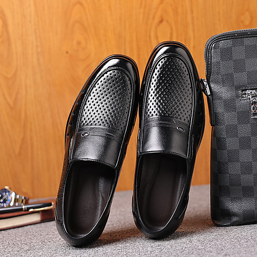 Men's Oxfords Daily Office & Career Walking Shoes PU Waterproof Wear Proof Black Fall Spring
Men's Oxfords Daily Office & Career Walking Shoes PU Waterproof Wear Proof Black Fall Spring