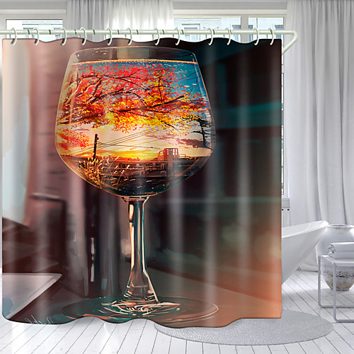 Maple Leaf in Cup Digital Printing Shower Curtain Shower Curtains Hooks Modern Polyester New Design 72 Inch
Maple Leaf in Cup Digital Printing Shower Curtain Shower Curtains Hooks Modern Polyester New Design 72 Inch