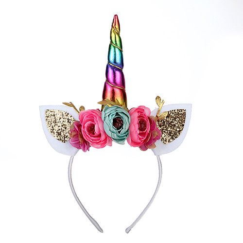 Unicorn Holiday Jewelry Girls' Movie Cosplay Cosplay Costume Party Golden White Purple Hair Jewelry Christmas Children's Day New Year Plastics
Unicorn Holiday Jewelry Girls' Movie Cosplay Cosplay Costume Party Golden White Purple Hair Jewelry Christmas Children's Day New Year Plastics