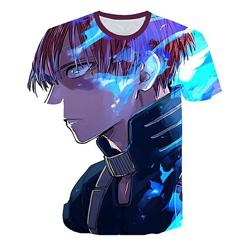 Inspired by My Hero Academia / Boku No Hero Cosplay Cosplay Costume T-shirt Terylene Graphic Printing T-shirt For Women's / Men's
Inspired by My Hero Academia / Boku No Hero Cosplay Cosplay Costume T-shirt Terylene Graphic Printing T-shirt For Women's / Men's