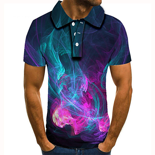 Men's Golf Shirt Tennis Shirt 3D Print Graphic Prints Streamer Button-Down Short Sleeve Street Tops Casual Fashion Cool Blue / Sports
Men's Golf Shirt Tennis Shirt 3D Print Graphic Prints Streamer Button-Down Short Sleeve Street Tops Casual Fashion Cool Blue / Sports