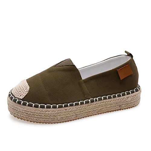 Women's Loafers & Slip-Ons Espadrilles Flat Heel Round Toe Suede Solid Colored White Red Black
Women's Loafers & Slip-Ons Espadrilles Flat Heel Round Toe Suede Solid Colored White Red Black