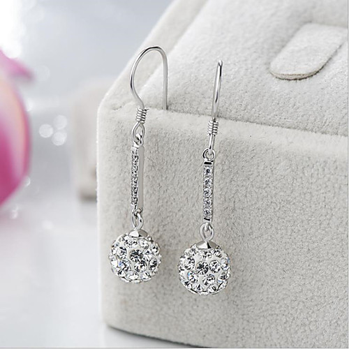 Women's Hoop Earrings Tassel Fringe Love S925 Sterling Silver Earrings Jewelry Silver For Party Wedding 1 Pair
Women's Hoop Earrings Tassel Fringe Love S925 Sterling Silver Earrings Jewelry Silver For Party Wedding 1 Pair