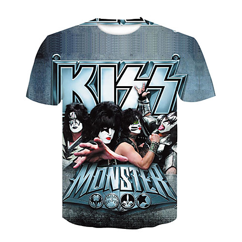 Men's T shirt 3D Print 3D Rivet Mesh Short Sleeve Casual Tops White Black Blue
Men's T shirt 3D Print 3D Rivet Mesh Short Sleeve Casual Tops White Black Blue