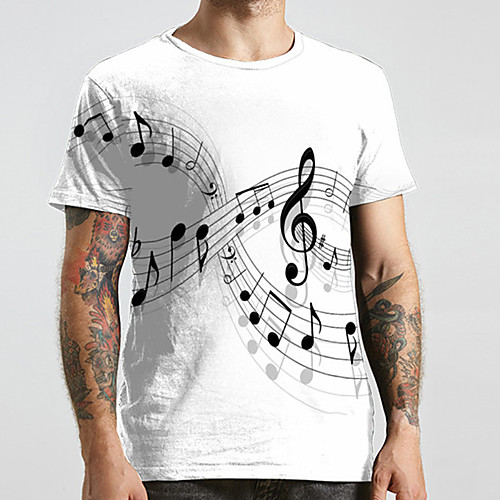 Men's Unisex Tee T shirt 3D Print Symbol Graphic Prints Plus Size Print Short Sleeve Casual Tops Fashion Designer Big and Tall White
Men's Unisex Tee T shirt 3D Print Symbol Graphic Prints Plus Size Print Short Sleeve Casual Tops Fashion Designer Big and Tall White