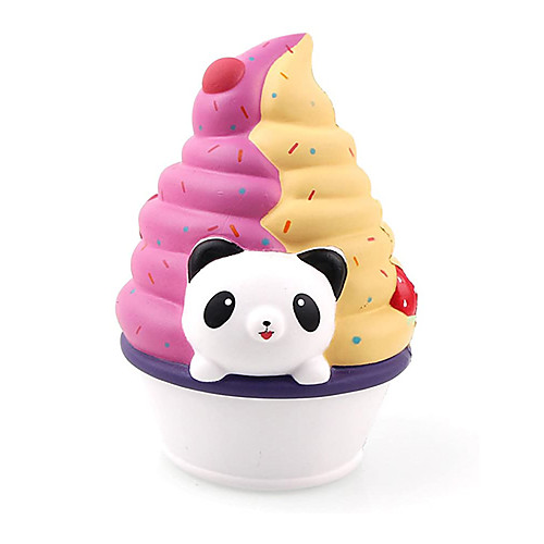 Jumbo Squishies Panda Ice Cream Cone, Slow Rising Scented Rainbow Squishy Toys Stress Relief Giant Squeeze Toys for Kids Adults
Jumbo Squishies Panda Ice Cream Cone, Slow Rising Scented Rainbow Squishy Toys Stress Relief Giant Squeeze Toys for Kids Adults
