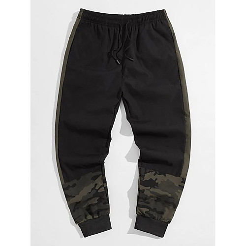Men's Basic Chino Casual Daily Pants Sweatpants Pants Camouflage Full Length Patchwork Print Black Green
Men's Basic Chino Casual Daily Pants Sweatpants Pants Camouflage Full Length Patchwork Print Black Green