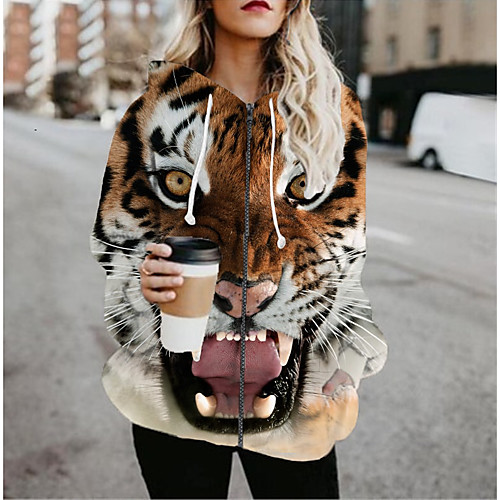 Women's Jacket Daily Fall Spring Regular Coat Regular Fit Casual Jacket Long Sleeve 3D Print Print Yellow / Holiday
Women's Jacket Daily Fall Spring Regular Coat Regular Fit Casual Jacket Long Sleeve 3D Print Print Yellow / Holiday