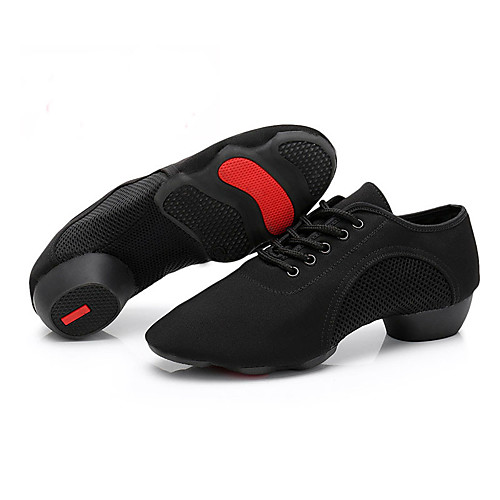 Women's Dance Sneakers Heel Sided Hollow Out Thick Heel Pointed Toe Black Adults' Retro
Women's Dance Sneakers Heel Sided Hollow Out Thick Heel Pointed Toe Black Adults' Retro
