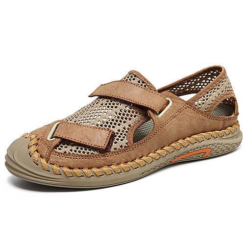 Men's Sandals Beach Roman Shoes Daily Mesh Breathable Non-slipping Wear Proof Black Khaki Spring Summer
Men's Sandals Beach Roman Shoes Daily Mesh Breathable Non-slipping Wear Proof Black Khaki Spring Summer
