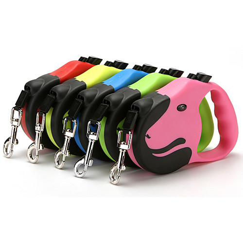 Dog Cat Training Leash Dog Leash Pet Walking Leash Retractable Adjustable Flexible Escape Proof With Anti-Slip Handle Outdoor Walking Footprint / Paw Nylon Small Dog Medium Dog Yellow Red Blue Pink 
Dog Cat Training Leash Dog Leash Pet Walking Leash Retractable Adjustable Flexible Escape Proof With Anti-Slip Handle Outdoor Walking Footprint / Paw Nylon Small Dog Medium Dog Yellow Red Blue Pink