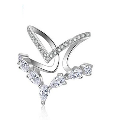 Band Ring Rose Gold Silver Rhinestone Alloy Trendy 1pc Adjustable / Women's / Adjustable Ring
Band Ring Rose Gold Silver Rhinestone Alloy Trendy 1pc Adjustable / Women's / Adjustable Ring