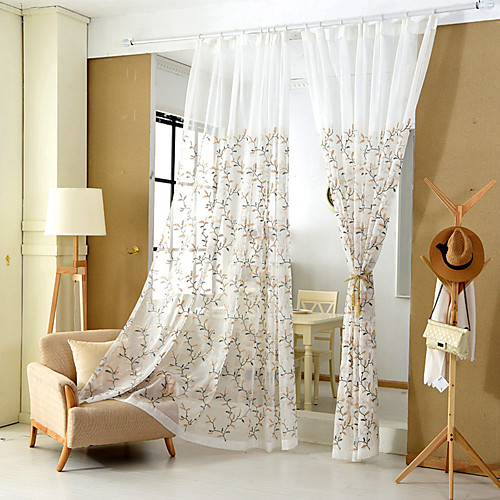 Two Panel Korean Pastoral Style Embroidered Window Screen Living Room Bedroom Dining Room Translucent Tulle
Two Panel Korean Pastoral Style Embroidered Window Screen Living Room Bedroom Dining Room Translucent Tulle