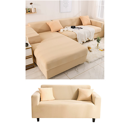 Solid Color Sofa Cover L - Shaped Sofa/Armchair/Loveseat/3 Seater/4 Seater Stretch Classic/Contemporary Yarn Dyed Slipcovers Non-Slip Dustproof Furniture Protector And Super Soft Sectional
Solid Color Sofa Cover L - Shaped Sofa/Armchair/Loveseat/3 Seater/4 Seater Stretch Classic/Contemporary Yarn Dyed Slipcovers Non-Slip Dustproof Furniture Protector And Super Soft Sectional