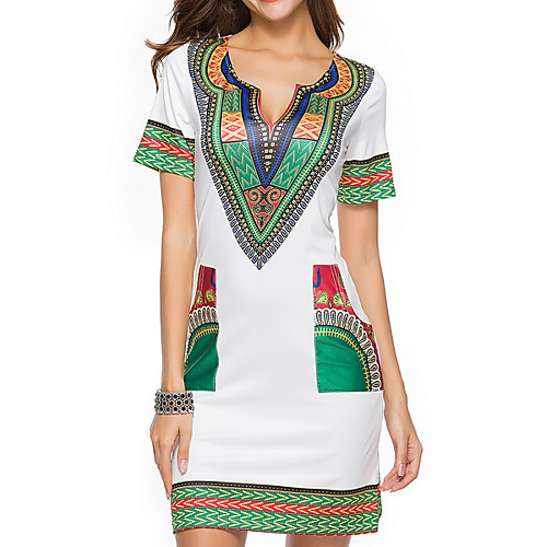 Women's Shift Dress Short Mini Dress Gray Green Black Red Beige Short Sleeve Color Block Print Spring Summer V Neck Elegant Casual 2021 S M L XL XXL 3XL
Women's Shift Dress Short Mini Dress Gray Green Black Red Beige Short Sleeve Color Block Print Spring Summer V Neck Elegant Casual 2021 S M L XL XXL 3XL