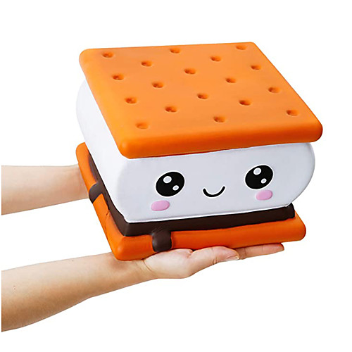 7.9 Inches Squishies Jumbo Smore Kawaii Soft Slow Rising Giant Food Squishies Stress Relief Toys
7.9 Inches Squishies Jumbo Smore Kawaii Soft Slow Rising Giant Food Squishies Stress Relief Toys