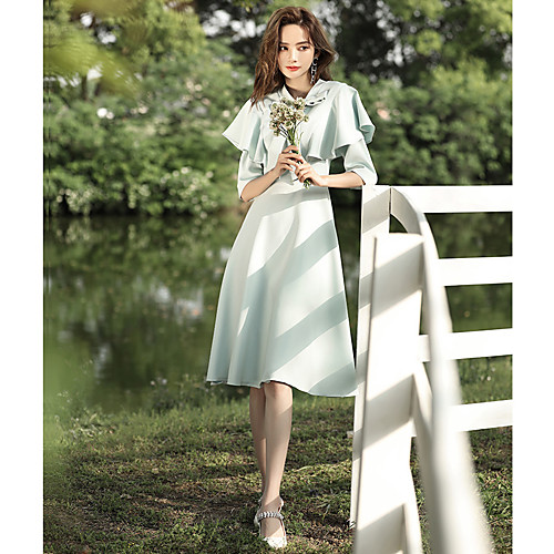 green evening dress skirt women can usually wear thin, design sense, super fairy temperament, elegant and simple summer dress
green evening dress skirt women can usually wear thin, design sense, super fairy temperament, elegant and simple summer dress