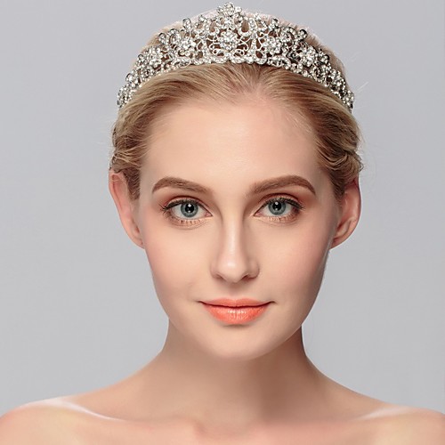 Luxury Wedding Alloy Headpiece with Glitter / Crystals 1 PC Wedding / Special Occasion Headpiece
Luxury Wedding Alloy Headpiece with Glitter / Crystals 1 PC Wedding / Special Occasion Headpiece