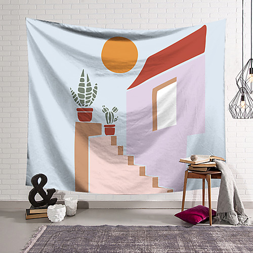 Wall Tapestry Art Decor Blanket Curtain Hanging Home Bedroom Living Room Decoration Polyester Modern Minimalist Illustration Marandi Style
Wall Tapestry Art Decor Blanket Curtain Hanging Home Bedroom Living Room Decoration Polyester Modern Minimalist Illustration Marandi Style
