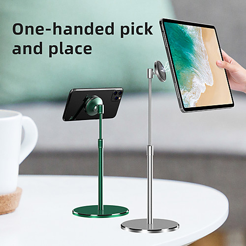 Magnetic Desktop Holder Suitable For Phone iPad Magsafe Tablet 360 Degree Rotating Mobile Phone Holder Aluminum Alloy Lifting Stand Mount
Magnetic Desktop Holder Suitable For Phone iPad Magsafe Tablet 360 Degree Rotating Mobile Phone Holder Aluminum Alloy Lifting Stand Mount