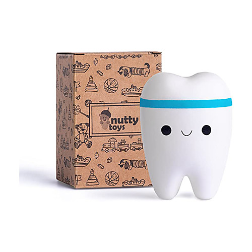 Super Slow Rising Jumbo Squishy Tooth - Soft & Scented Kawaii - Stress Relief for Boys, Girls, Adults, Top Valentines Day Gift Idea, Best Birthday Present for Kids, Tweens & Teens(Blue)
Super Slow Rising Jumbo Squishy Tooth - Soft & Scented Kawaii - Stress Relief for Boys, Girls, Adults, Top Valentines Day Gift Idea, Best Birthday Present for Kids, Tweens & Teens(Blue)