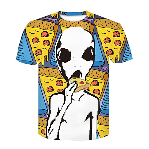 Men's T shirt 3D Print 3D Rivet Mesh Short Sleeve Casual Tops Red Yellow Green
Men's T shirt 3D Print 3D Rivet Mesh Short Sleeve Casual Tops Red Yellow Green