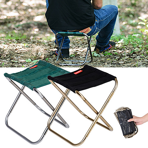 Camping Stool Mini Ultra Light (UL) Foldable Folding Nylon Aluminium alloy for 1 person Hiking Camping Autumn / Fall Winter Black Green
Camping Stool Mini Ultra Light (UL) Foldable Folding Nylon Aluminium alloy for 1 person Hiking Camping Autumn / Fall Winter Black Green