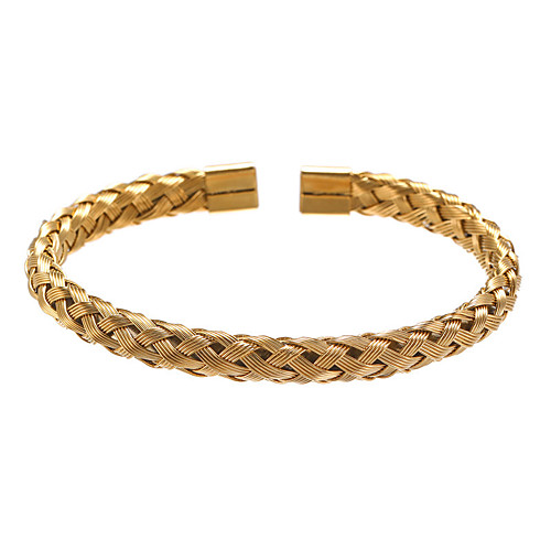 titanium steel jewelry twist braided steel wire open bracelet men's simple stainless steel jewelry
titanium steel jewelry twist braided steel wire open bracelet men's simple stainless steel jewelry