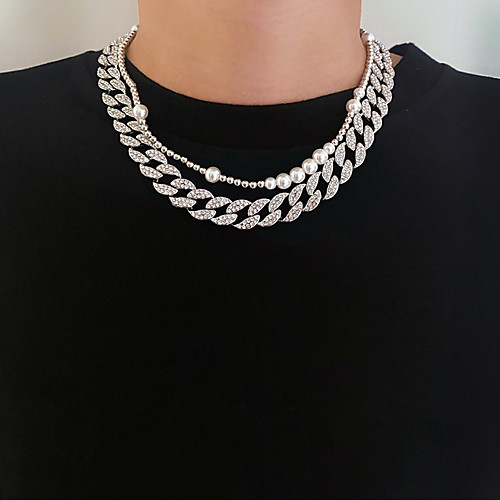 Women's Men's Necklace Patchwork Friends Hip Hop Alloy 50 cm Necklace Jewelry For Gift Festival
Women's Men's Necklace Patchwork Friends Hip Hop Alloy 50 cm Necklace Jewelry For Gift Festival