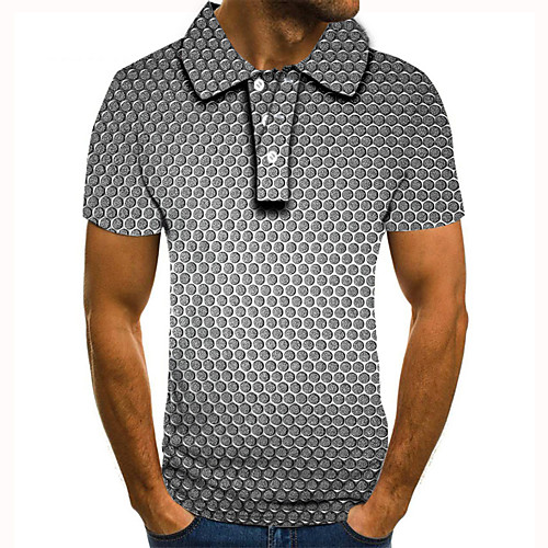 Men's Golf Shirt Tennis Shirt 3D Print 3D Graphic Prints Button-Down Short Sleeve Street Tops Casual Fashion Cool Gray / Sports
Men's Golf Shirt Tennis Shirt 3D Print 3D Graphic Prints Button-Down Short Sleeve Street Tops Casual Fashion Cool Gray / Sports
