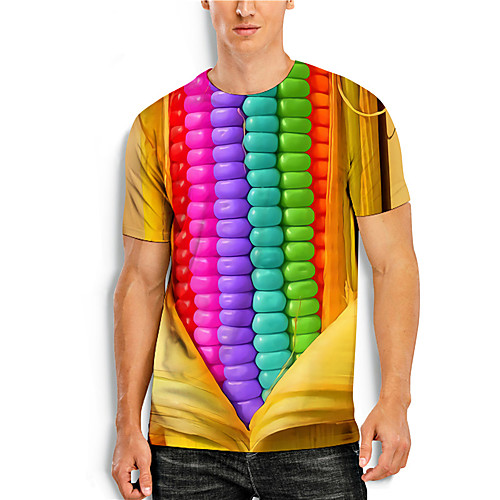 Men's Tees T shirt 3D Print Rainbow Graphic Prints Print Short Sleeve Daily Tops Casual Designer Big and Tall Rainbow
Men's Tees T shirt 3D Print Rainbow Graphic Prints Print Short Sleeve Daily Tops Casual Designer Big and Tall Rainbow