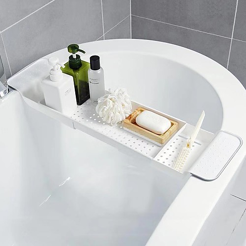Retractable shelf plastic bathtub storage rack bathroom drain rack bathtub tray kitchen bathroom organizer storage accessories
Retractable shelf plastic bathtub storage rack bathroom drain rack bathtub tray kitchen bathroom organizer storage accessories