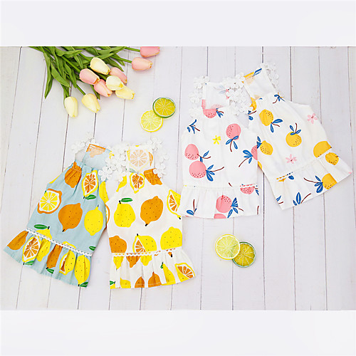 Dog Cat Dress Fruit Leisure Cute Dailywear Casual / Daily Dog Clothes Puppy Clothes Dog Outfits Breathable Yellow Pink Costume for Girl and Boy Dog Padded Fabric S M L XL
Dog Cat Dress Fruit Leisure Cute Dailywear Casual / Daily Dog Clothes Puppy Clothes Dog Outfits Breathable Yellow Pink Costume for Girl and Boy Dog Padded Fabric S M L XL