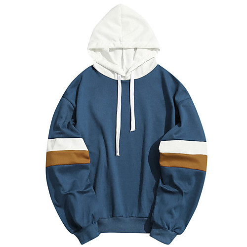 Men's Plus Size Pullover Hoodie Sweatshirt Color Block Print Hooded Daily Fitness Hot Stamping Sportswear Basic Hoodies Sweatshirts Long Sleeve Blue Yellow White
Men's Plus Size Pullover Hoodie Sweatshirt Color Block Print Hooded Daily Fitness Hot Stamping Sportswear Basic Hoodies Sweatshirts Long Sleeve Blue Yellow White