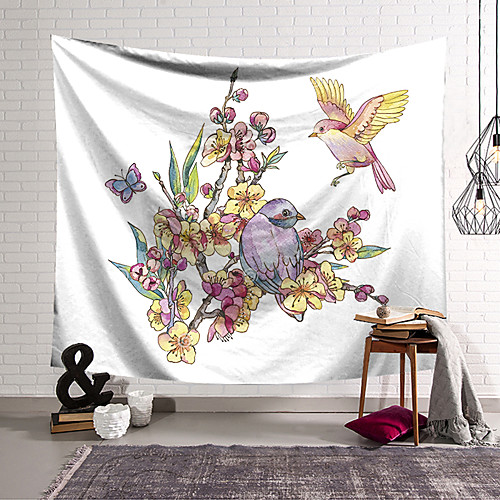 Wall Hanging Tapestry Wall Carpet Wall Art Wall Decoration Tapestry Wall Decoration Bird On Plum Blossom Branch Pattern Tapestry
Wall Hanging Tapestry Wall Carpet Wall Art Wall Decoration Tapestry Wall Decoration Bird On Plum Blossom Branch Pattern Tapestry
