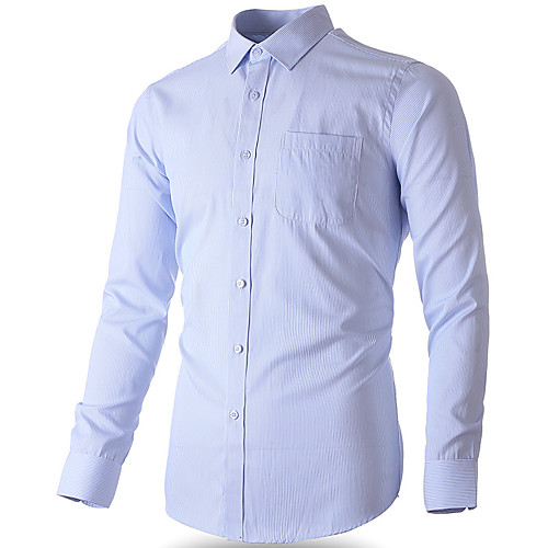 Men's Shirt Striped Button-Down Long Sleeve Casual Tops Cotton Business Formal Casual Blue Purple Light Purple / Work
Men's Shirt Striped Button-Down Long Sleeve Casual Tops Cotton Business Formal Casual Blue Purple Light Purple / Work
