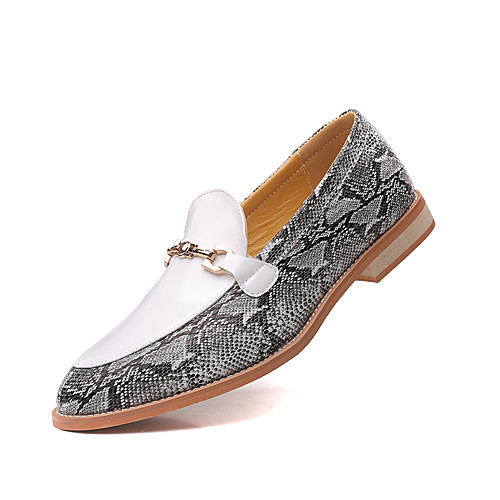 Men's Loafers & Slip-Ons Snakeskin Shoes Penny Loafers Business Vintage Classic Daily Party & Evening Walking Shoes Patent Leather Synthetics Breathable Non-slipping Wear Proof Booties / Ankle Boots
Men's Loafers & Slip-Ons Snakeskin Shoes Penny Loafers Business Vintage Classic Daily Party & Evening Walking Shoes Patent Leather Synthetics Breathable Non-slipping Wear Proof Booties / Ankle Boots