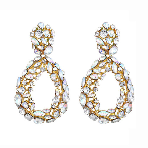 Women's Hoop Earrings Geometrical Drop Stylish Trendy Earrings Jewelry Gold For Party Wedding 1 Pair
Women's Hoop Earrings Geometrical Drop Stylish Trendy Earrings Jewelry Gold For Party Wedding 1 Pair