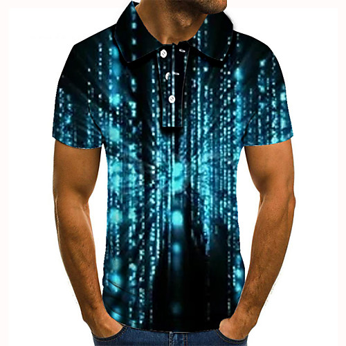 Men's Golf Shirt Tennis Shirt 3D Print Graphic Prints Streamer Button-Down Short Sleeve Street Tops Casual Fashion Cool Blue / Sports
Men's Golf Shirt Tennis Shirt 3D Print Graphic Prints Streamer Button-Down Short Sleeve Street Tops Casual Fashion Cool Blue / Sports